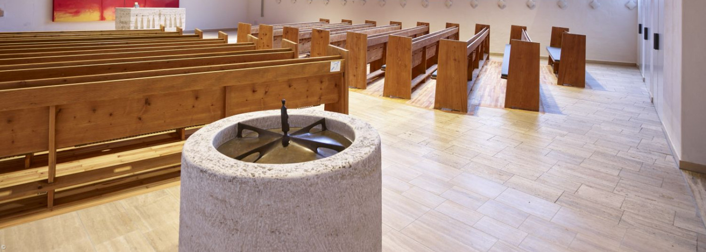 Taufbecken in der Christuskirche