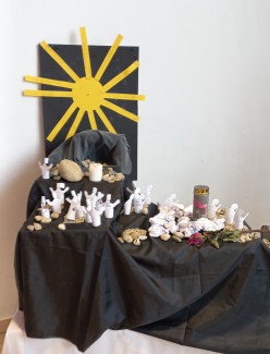 Teil des Ostergartens