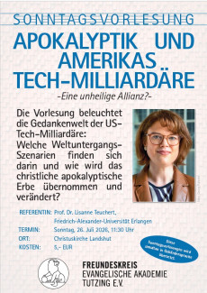 Plakat Vortrag